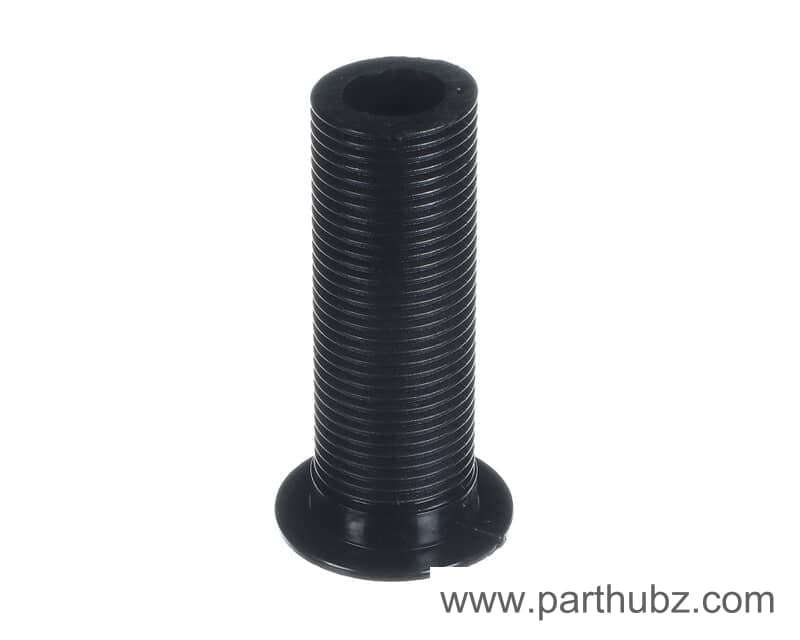 Atosa W0409906 Drain Tube, Flanged, Black, CYR700P Ice Storage Bin