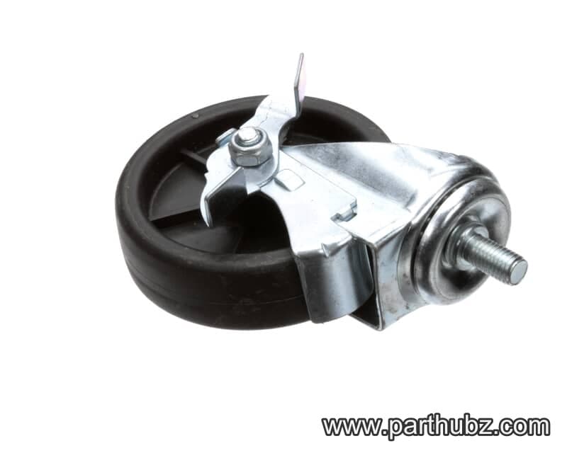 Atosa B0604007 Caster, 5", Swivel, with Brake, Stem M14