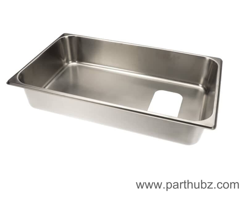 AyrKing B110 Lug with Hole, 4", Deep, Stainless Steel