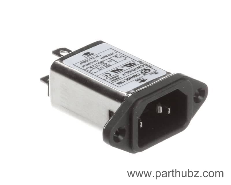 AyrKing B145 Receptacle, AC, Universal 3-Prong, Recessed, BBS-U