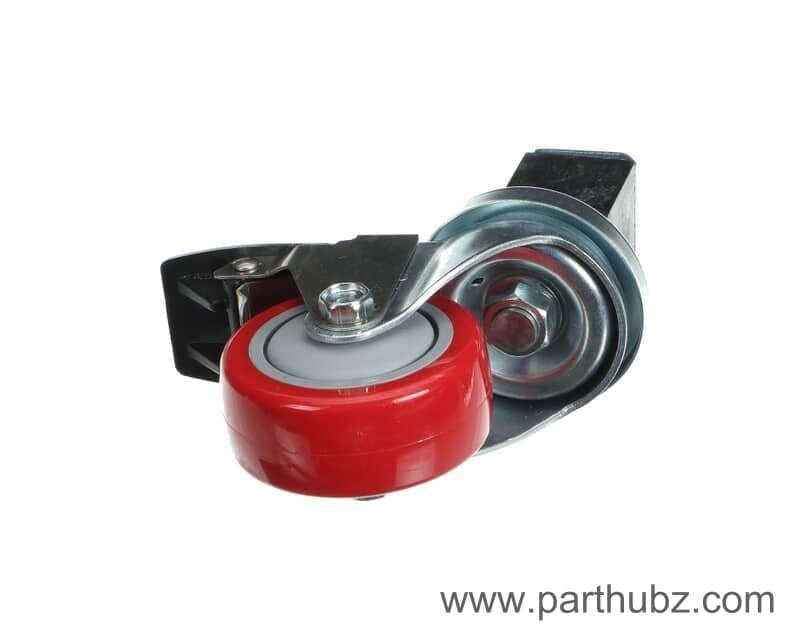 AyrKing B653 Caster, 3", Swivel with Brake, Stem, Icebath Carts