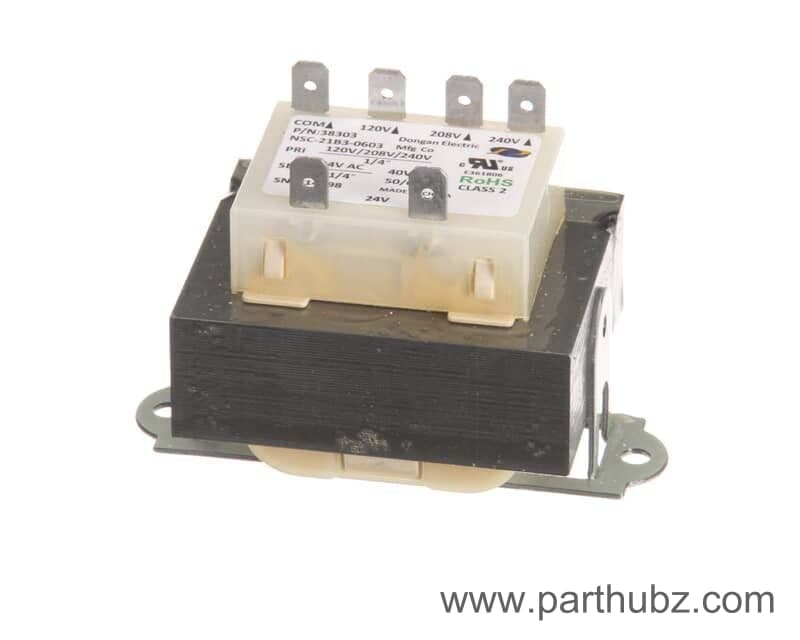 Blodgett 38303 Transformer, 120/208/240V to 24V, 40VA, 50/60HZ