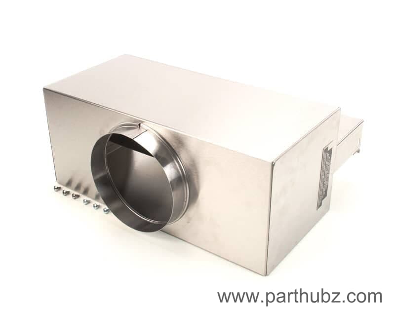 Blodgett 7839 Drafthood Assembly, Direct Vent, Stainless Steel. 6" Diameter