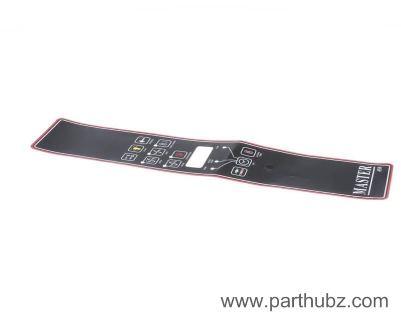 Garland 1908503 Overlay, Control Panel, Master 450 with Light, MCO