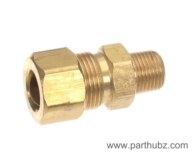 Garland 4523064 Straight Compression Fitting, 3/8"T x 1/8"P