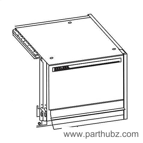 Garland 1374121 KICK PANEL LOWER 24IN SS BLANK