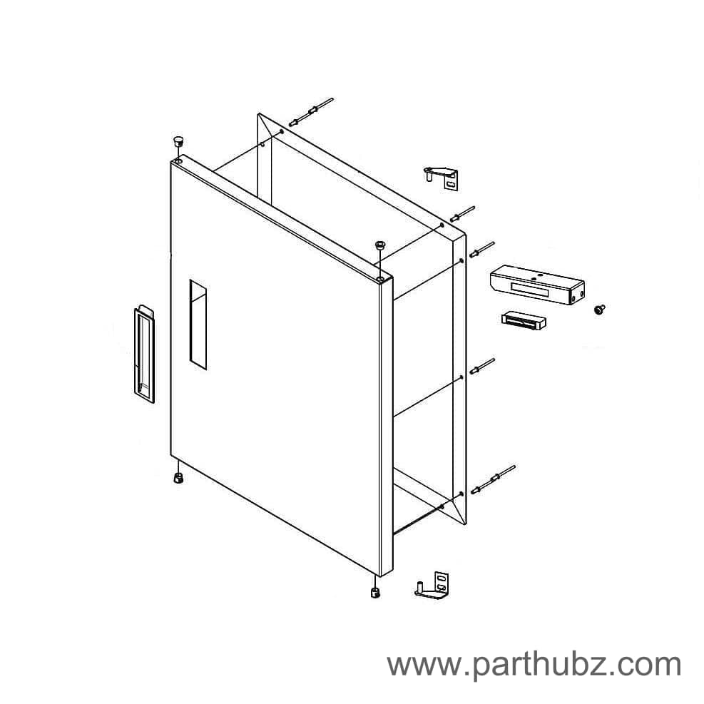 Garland 4529120 15IN DOOR KIT G/U SERIES