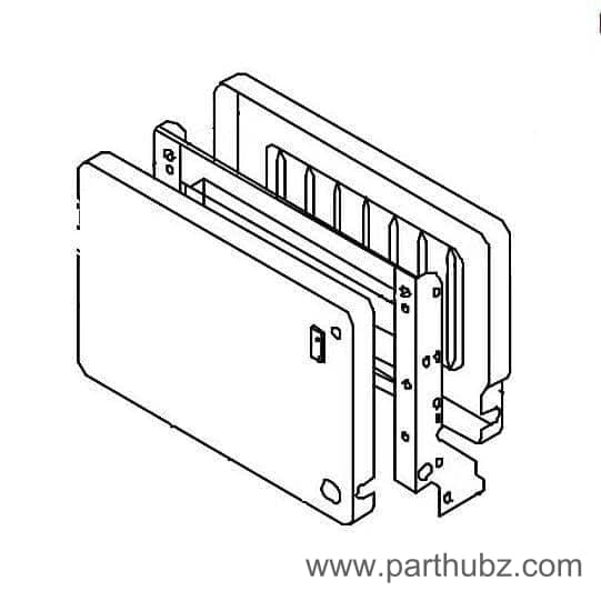 Garland CK137I SUNFIRE COMPACT DOOR ASSEMBLY
