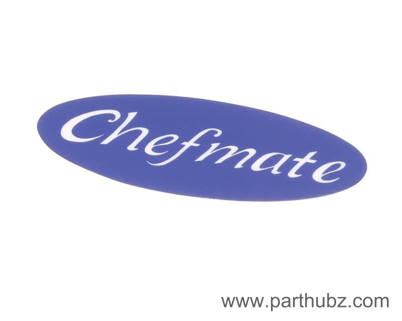 Globe 83 Nameplate/Logo, Chefmate