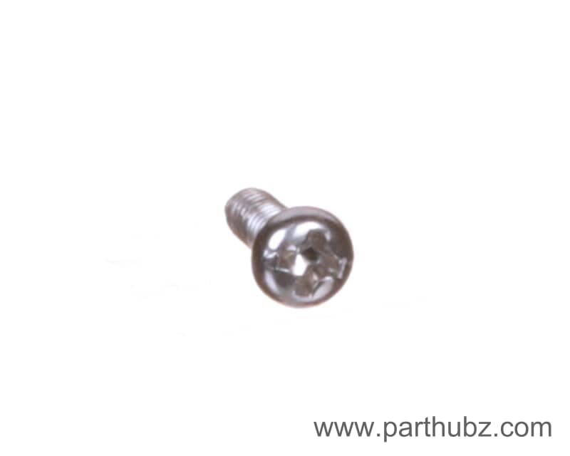Globe X10134B Screw, Phillips, Round Head, M3-0.5 X 8MM, Stainless Steel