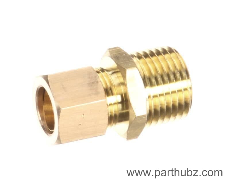 Groen Z054494 Connector, 1/2" NPT x 1/2 Compression