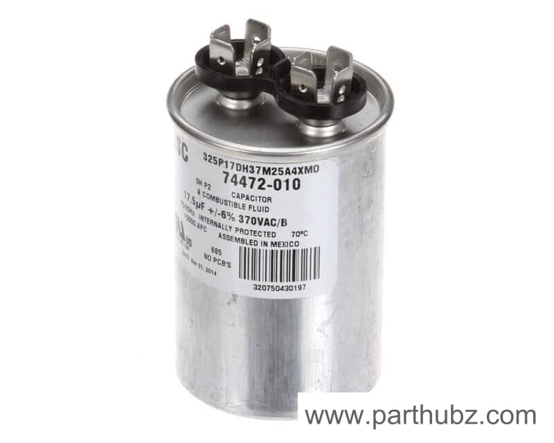 Groen Z099243 Capacitor, 17.5 uF, 370V, 50/60HZ