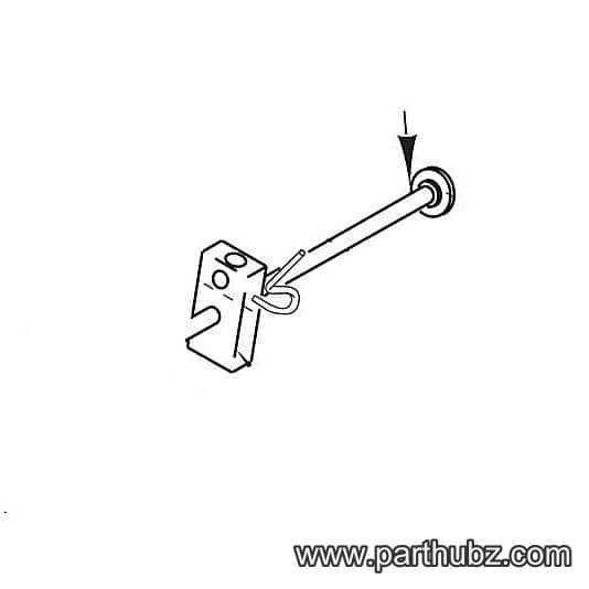 Hobart 00-041991 SHAFT, CAM LEVER