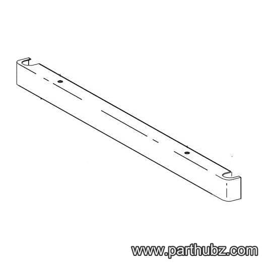 Hobart 00-358558-00001 COVER,FRONT (HGC40/DGC1)