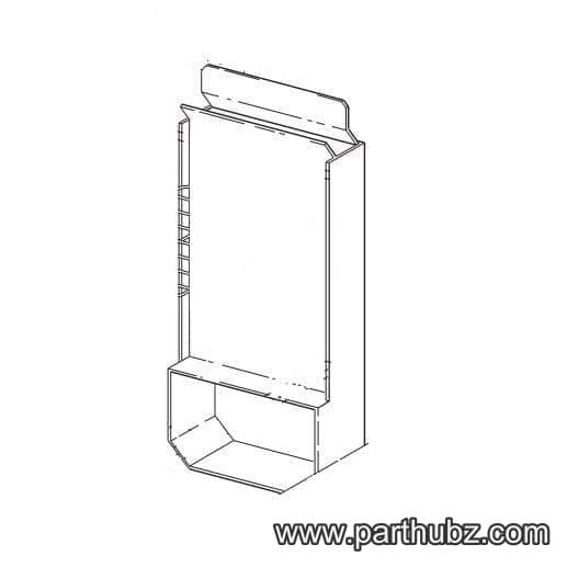 Hobart 00-418205-000G1 FLUE BOX ASSY