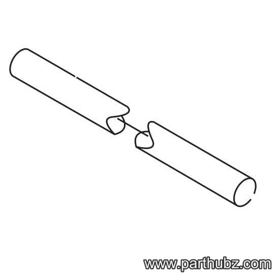 Hobart 00-425572-00002 SHAFT,IDLE SST 32