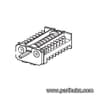 Hobart 00-425900-00264 SCREW,SLOTTED FLAT HD,M4X6