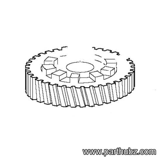 Hobart 00-437509 GEAR,LOWER-CLUTCH