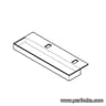 Hobart 00-492966 GUTTER,RIGHT 20 LEV COMBI