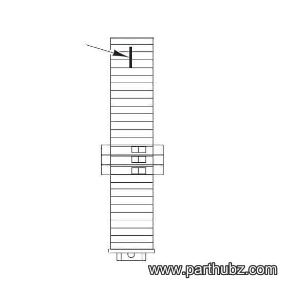 Hobart 00-630141-00076 BAR,JUMPER,ENTRELEC 10 POLE