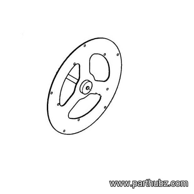 Hobart 00-891167-00001 DISC, ROTOR ASSEMBLY
