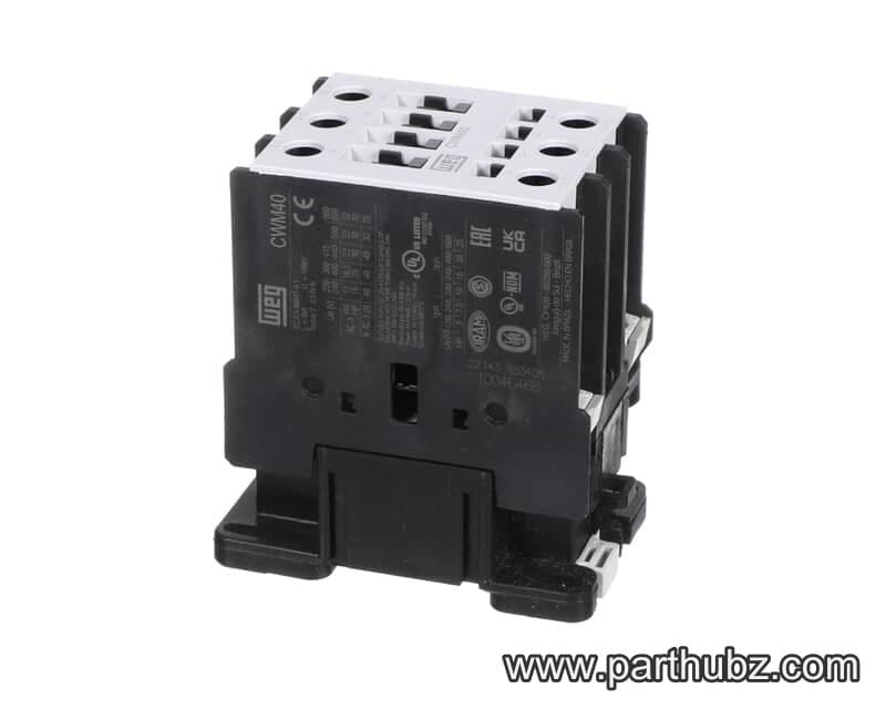 Hobart 00-937850 Contactor, 3 Pole, 180-208V-50HZ/208-240V-60HZ Coil,