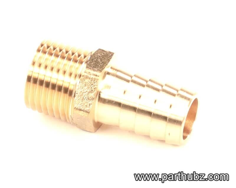Hobart FP-087-39 Fitting, Hose, 5/8" x 1/2", Brass