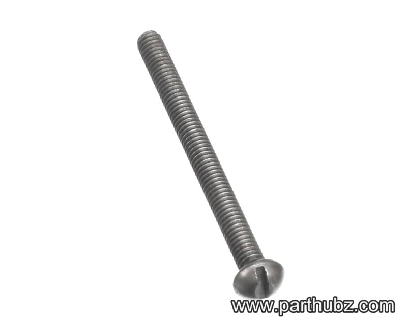 Hobart SC-008-58 Screw, Slotted Round Head, 12-24 x 2 3/4"