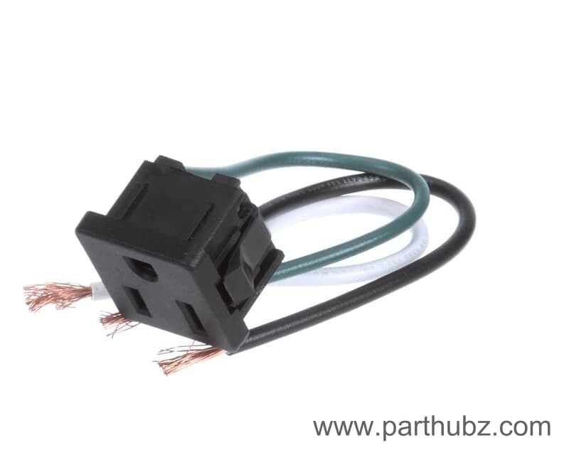 Keating 011505 Recepacle, 125V, 15A, Snap-In