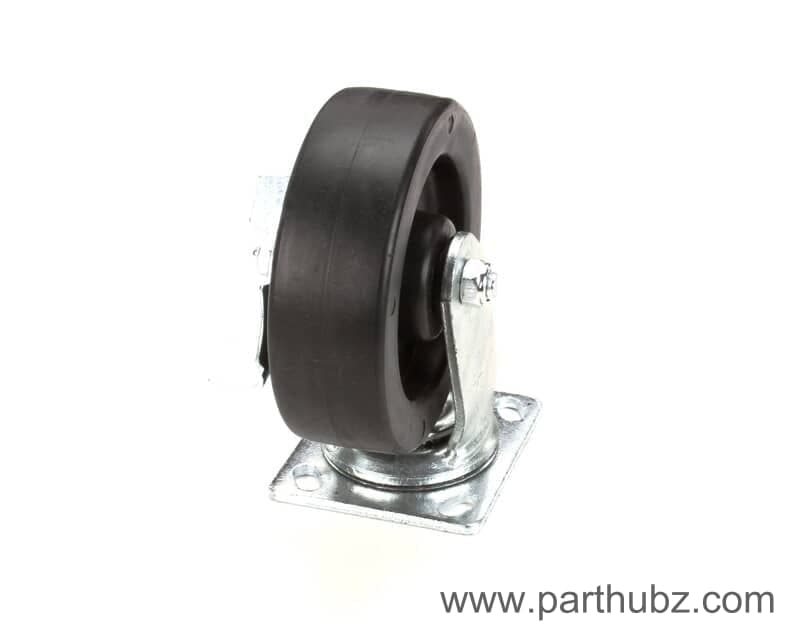 Lincoln 369030 Caster with Brake, Swivel Plate