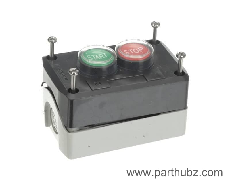 LVO 511-5107R Switch, Start/Stop, Push Button, Moulder, Right