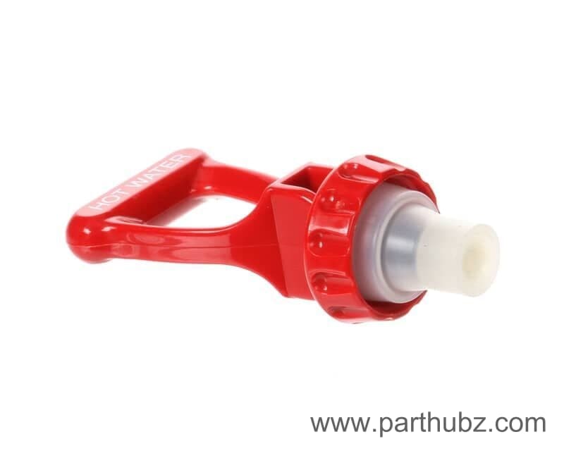Newco 121276 Bonnet Assembly, Red Handle, Hot Water