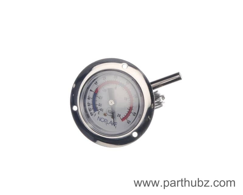 Norlake 000653 Thermometer, 2' Dial, -40 To 60F
