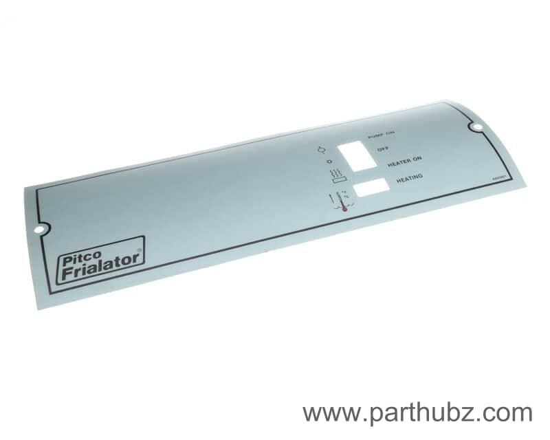 Pitco A6042801 Label/Overlay, Front Panel, BIF 1418-H