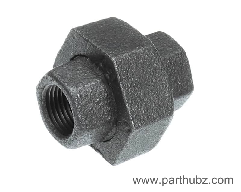 Pitco P7036901 Pipe Union, 3/8", Black Iron
