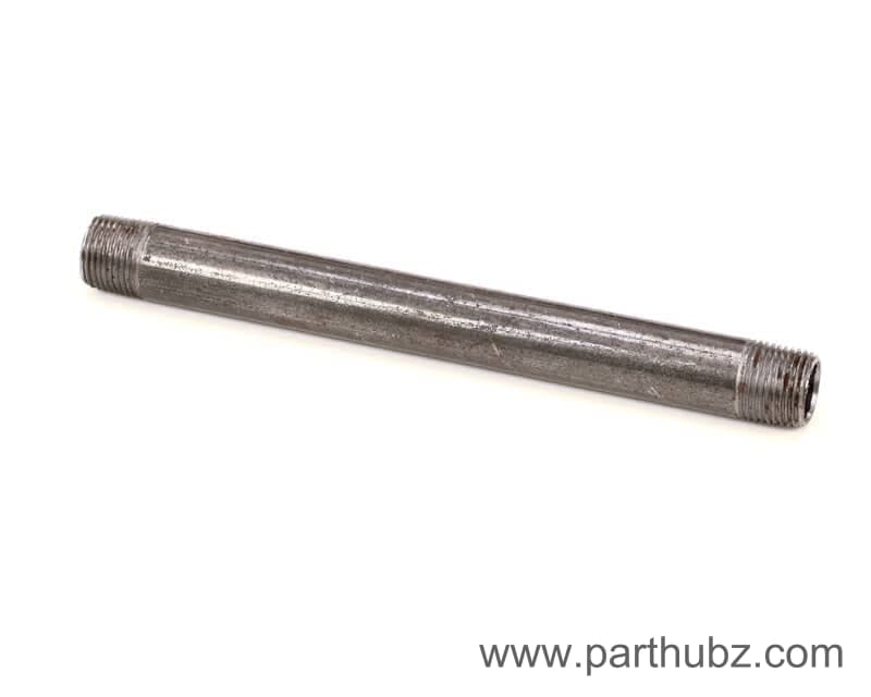 Pitco P7037313 Nipple, Black, 3/8' x 6-1/2'