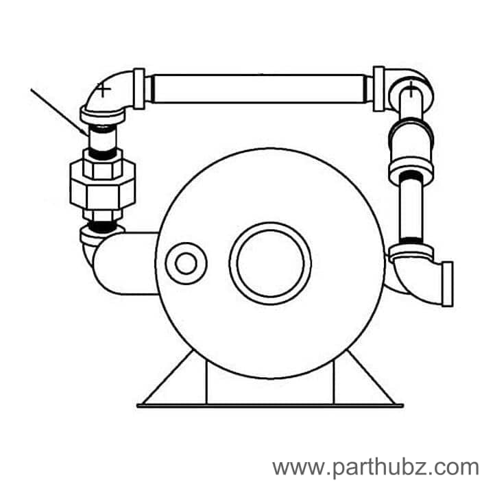 Pitco P7037300 NIP,BLK 3/8 SP
